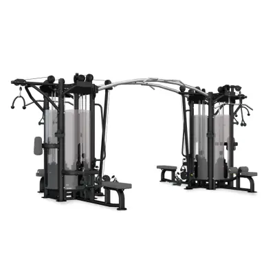 Fyrstation Dubbel, Stål Svart - BH Fitness (L480X2B)