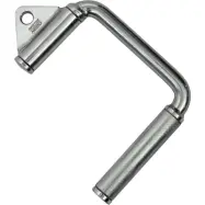 Master Fitness Nero Single Handle Metal Open, Draghandtag