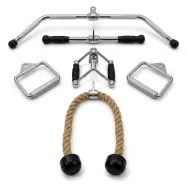 Master Fitness Premium Draghandtagspaket för Kabelmaskin - 6 delar