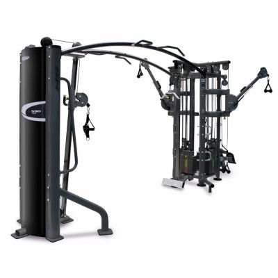 Multigym MED KRYSSDRAG Stål Svart - BH Fitness