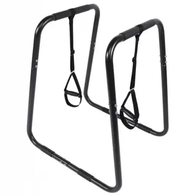 Gorilla Sports Parallette Push Up Bars - Handtag, Parallettes&pushup bars