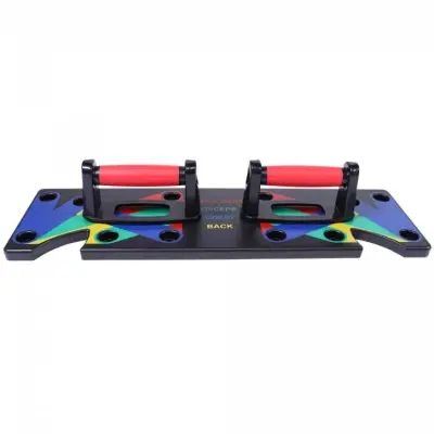 Gorilla Sports Push Up Board Armhävningar - 9in1, Parallettes&pushup bars