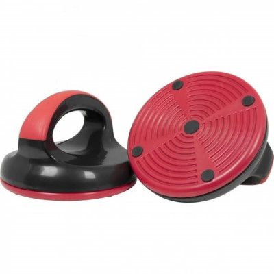 Gorilla Sports Push-Up-grepp - Röda, Parallettes&pushup bars