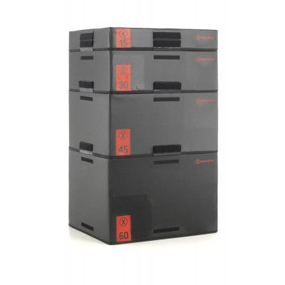 K-Well Executive - Soft Plyo Set 15-30-45-60 cm, Plyo Box