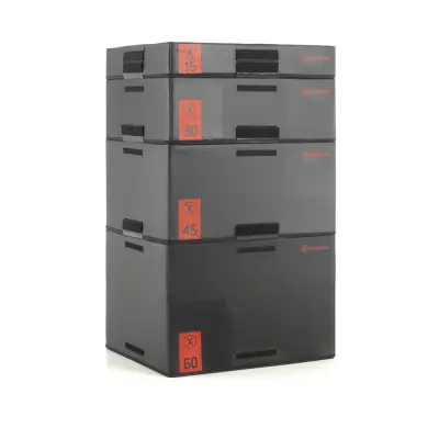 K-Well Executive - Soft Plyo Set 15-30-45-60 cm, Plyo Box