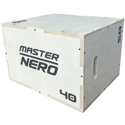 Master Fitness Nero Plyo Woodbox 40-50-60