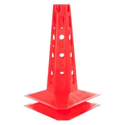 vidaXL Träningskoner 300 mm 6 st röda