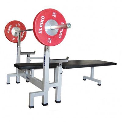 Eleiko IPC Powerlifting Bench Press - silver/black
