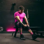 Nova Knäskydd Powerlifting 7 mm