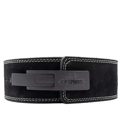 Powerlifting Lyftarbälte Snabbspänne Svart