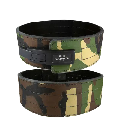 Powerlifting Lyftarbälte Kamouflage