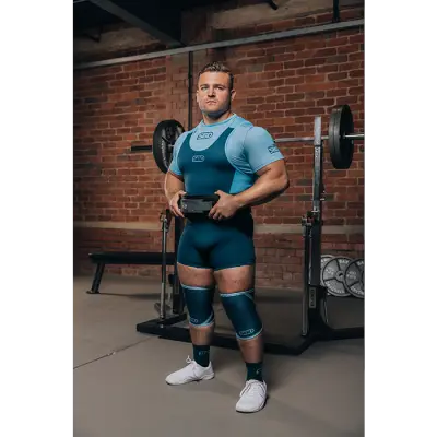 SBD Reflect Tyngdlyftningstrikå Herr Powerlifting Singlet