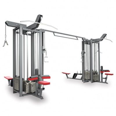 Gymleco 8 Station Med Kryssdrag, Styrkemaskin Multi