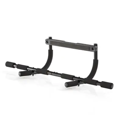 Chinsstång för dörr Gymstick Stål Svart