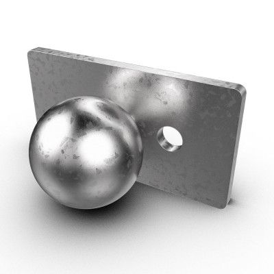 Eleiko XF 80 Pull Up Grip With Knob - Galvanized, Rig