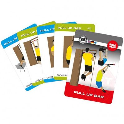 Gymstick Card Deck Chin Up Bar
