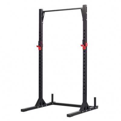 Nordic Fighter Heavy Duty Squat Stand + Chin Up, Skivstångsställning