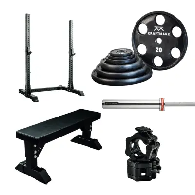 Kraftmark Hemmapaket PU, Paket Hemmagym