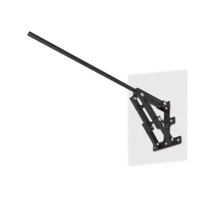 Master Fitness Chinsstång Uppfällbar Stål Svart