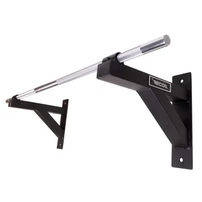 Chinsräcke Väggmonterat Stål Svart - Recoil