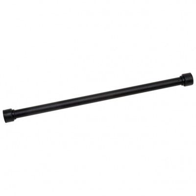 vidaXL Dörrtrapets stål svart