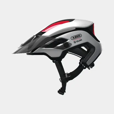 ABUS MonTrailer QUIN Polar White, Cykelhjälm