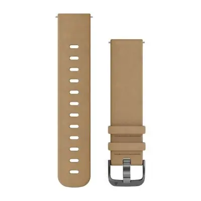 Garmin Armband i suede med snäppspänne (20 mm)