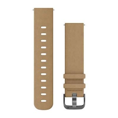Garmin Armband i suede med snäppspänne (20 mm)