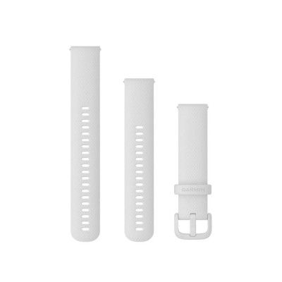 Garmin Armband med snabbfäste (20 mm). Dimgrått silikonarmband