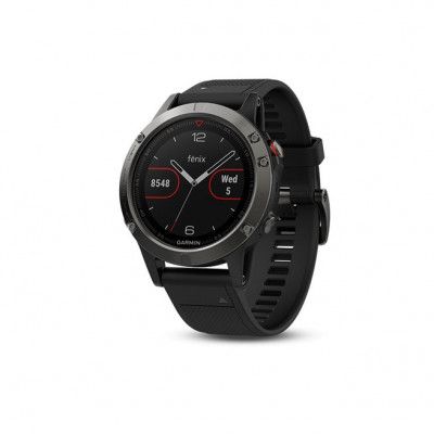 Garmin Black Fenix® 5 Sapphire With Black Band, Pulsklocka