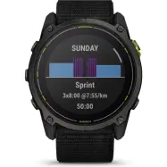 Garmin Enduro 3, Crbn Gry DLC Ti w/Blk Sport Lo Black, Pulsklocka