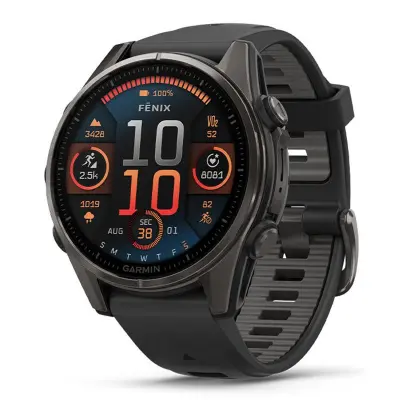 Garmin Fenix 8, 43mm AMOLED, Pulsklocka