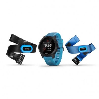 Garmin Forerunner® 945-Paket, Blå, Pulsklocka