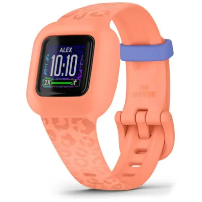 Garmin vivofit jr. 3, Peach Leopard