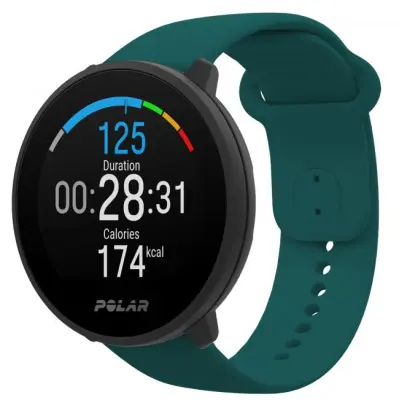 Polar Unite Fitnessklocka, Påfågelblå