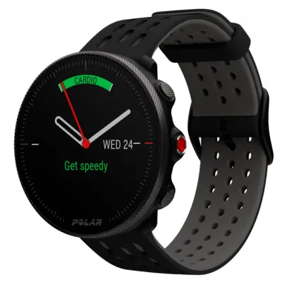 Polar Vantage M2 Sportklocka, Svart/Grå