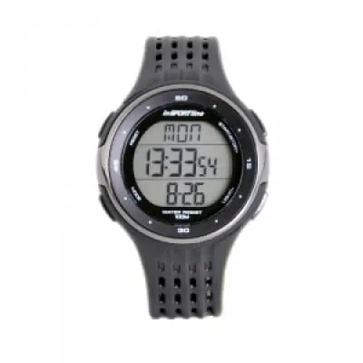 Pulsklocka Diverz, svart, inSPORTline