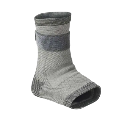 QD Knitted Ankle Support - Grey / S