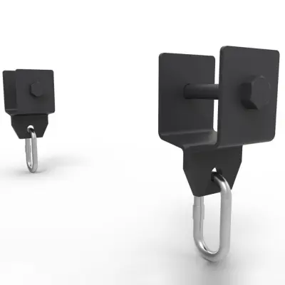 Eleiko XF 80 Bracket (Par)- Black, Rig