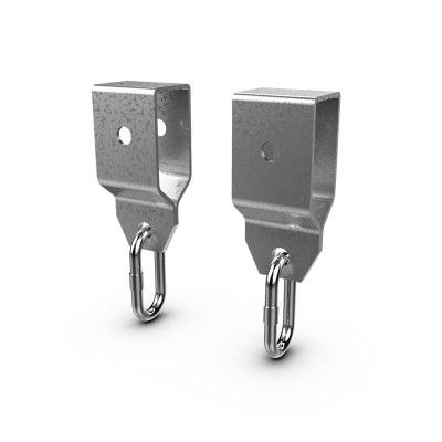Eleiko XF 80 Trawler Bracket (Pair) - Galvanized, Rig