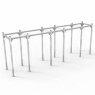 XF 80 Rig Freestanding 2700 Narrow - Galvanized