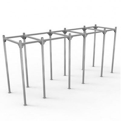 XF 80 Rig Freestanding 3290 Wide - Galvanized