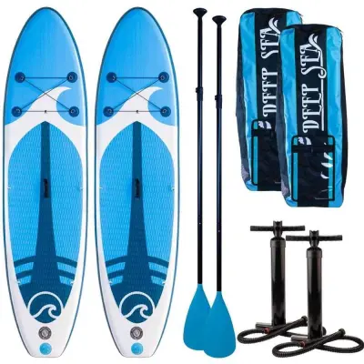 Deep Sea 2 X Sup-Brädset Kayak Pro 300Cm