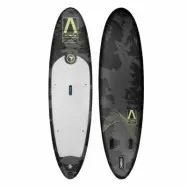 FitNord Aqua 300 SUP-brädset, NÄSI (lime-svart), med aluminiumpaddel