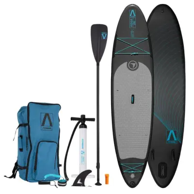 FitNord Aqua 330 SUP-brädsats, svart 2025