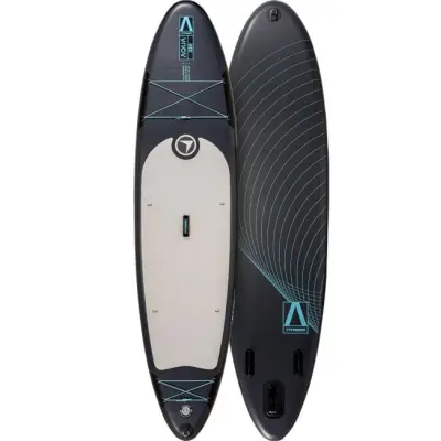 FitNord Aqua 330 SUP-brädsats, svart 2025