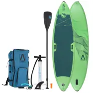 FitNord Aqua Leaf 340 SUP-brädsats, grön 2025