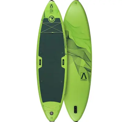 FitNord Aqua Leaf 340 SUP-brädsats, grön 2025