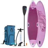 FitNord Aqua Leaf 340 SUP-brädsats, rosa G2