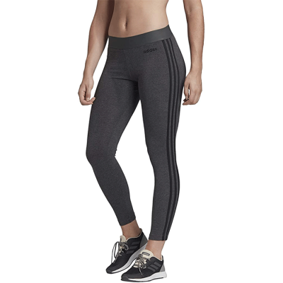 ADIDAS ESSENTIAL 3S TIGHTS, GREY/BLACK